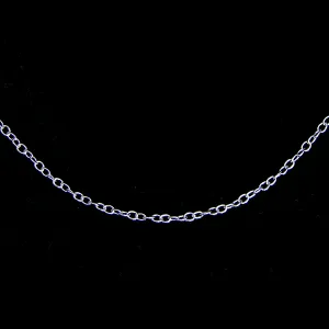 925 Silver Thin Curb Chain