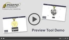 Photo Pendant Preview Tool Video