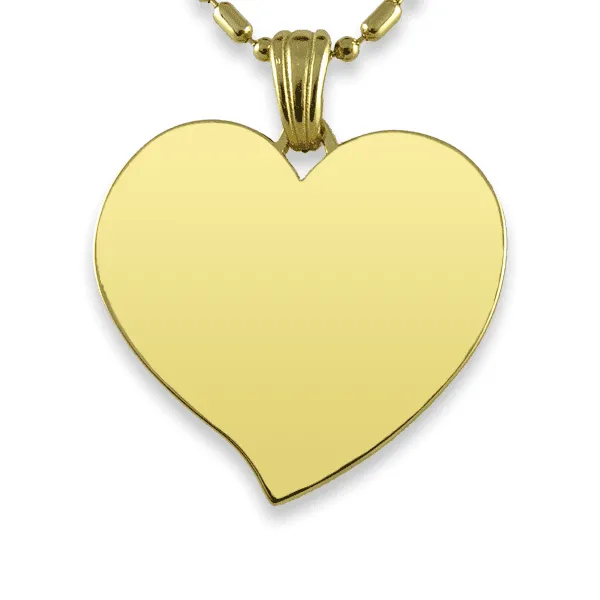 Gold Plate Curved Heart Cat Keepsake - Image 3