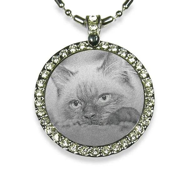 Photo Pendant Keepsake for Cat Lover