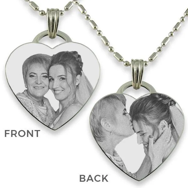 Parents of the Bride - Photo Pendant