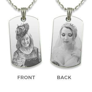 Parents of the Bride - Photo Pendant