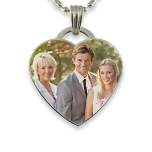 Parents of the Groom Photo Pendant