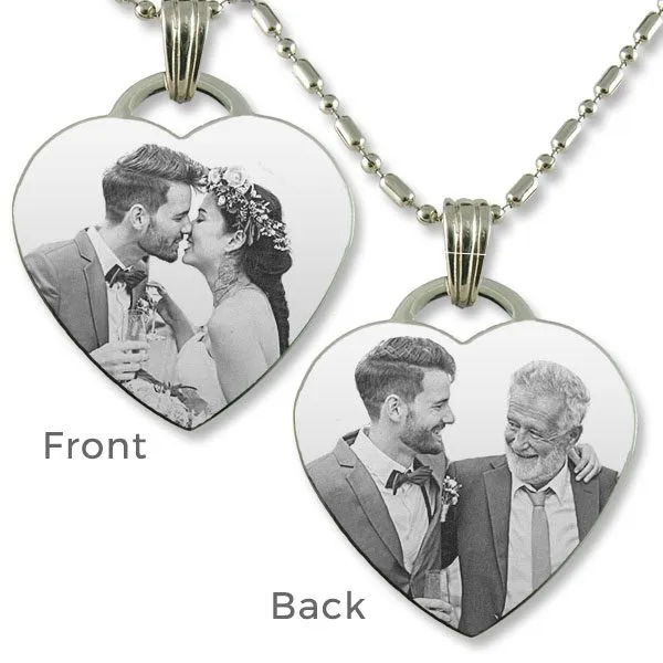 Father and Groom Wedding Pendant