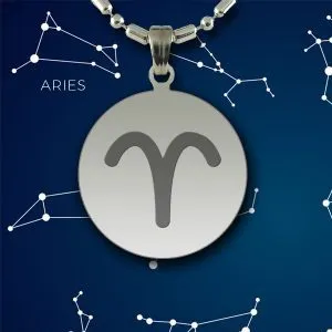 ARIES Zodiac Pendant