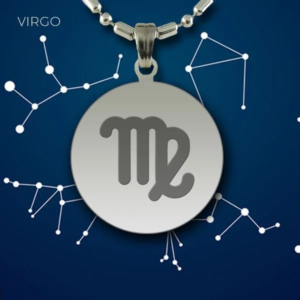 VIRGO Zodiac Pendant