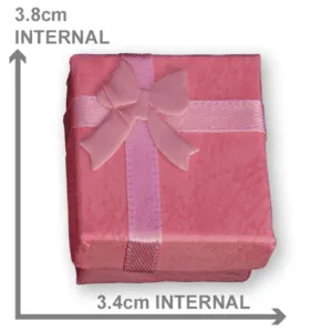 Small Pink Ribbon Gift Box