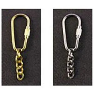 Keyring with Carabiner Fastening