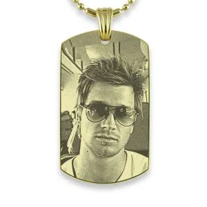 ID Tag Keepsake Photo Portrait