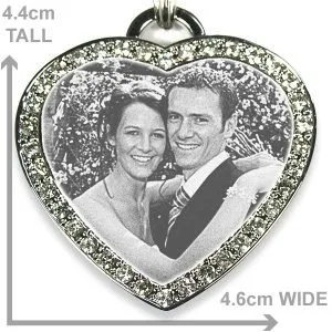 Large enough to engrave a family group photo.