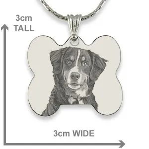 Personalised Dog Collar Tag - Small Engraved Pet Tag - Image 3