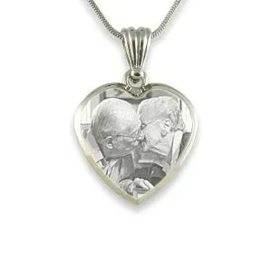 Wedding Anniversary Jewellery - Personalised Photo Necklace